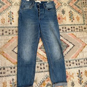 Denim Forum size 25 dark wash jeans from aritzia